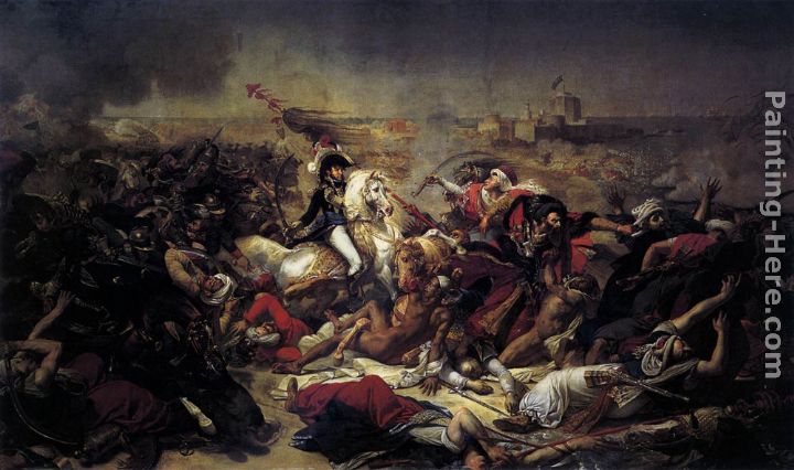 The Battle of Abukir painting - Antoine Jean Gros The Battle of Abukir art painting